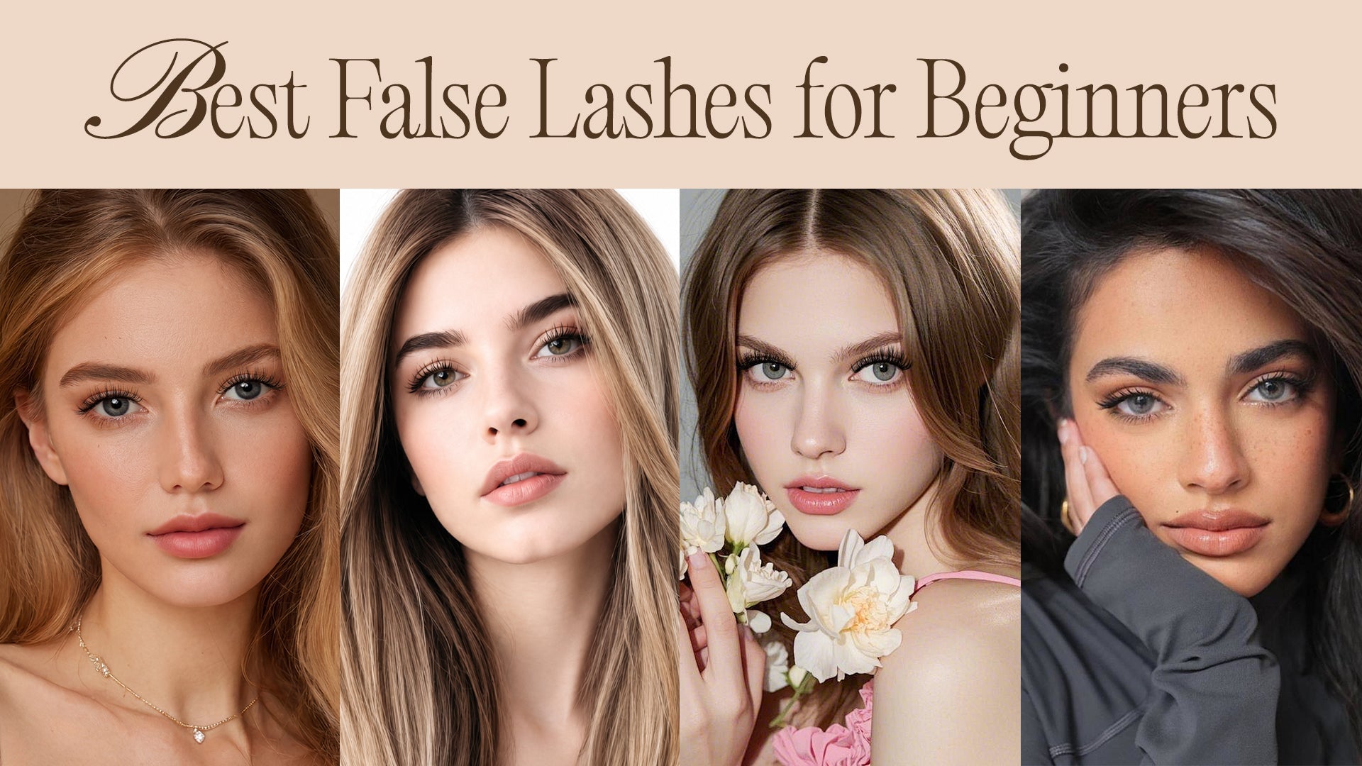 Best False Lashes for Beginners: Natural, Magnetic & Cluster Picks
