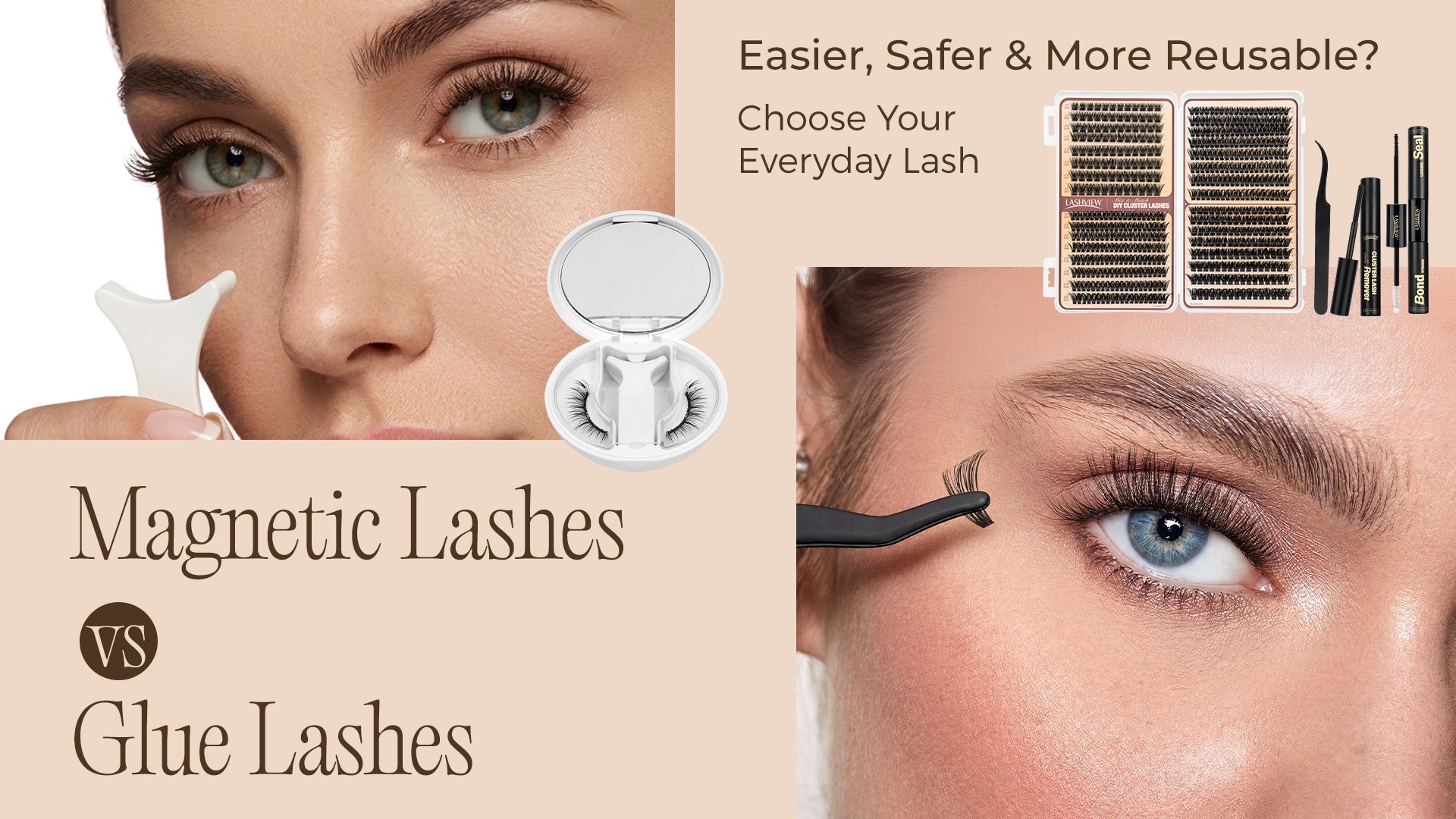 Magnetic Lashes vs Glue Lashes: Which Is Better for Beginners?