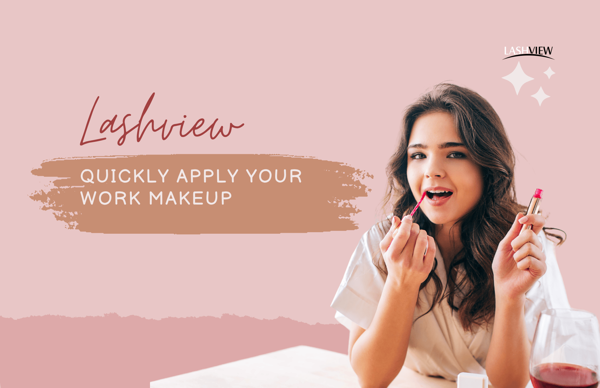 5-Minute Morning Makeup: The Working Woman's Routine with Soft Magnetic Lashes - Lashview Lashes