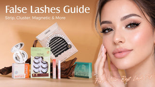 False Lashes Guide: Strip, Cluster, Magnetic, Underlash & Extension Alternatives - Lashview Lashes