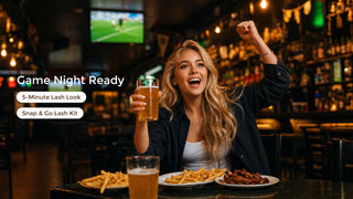 Game Night in 5 Minutes: A Snap & Go Look for Outdoor Watch Parties - Lashview Lashes