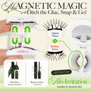 Lashview Natural Lightweight Soft Magnetic Eyelashes