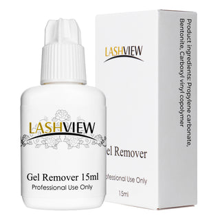 Lashview 15ml Gel remover for Eyelash Extensions 4/8bottles available