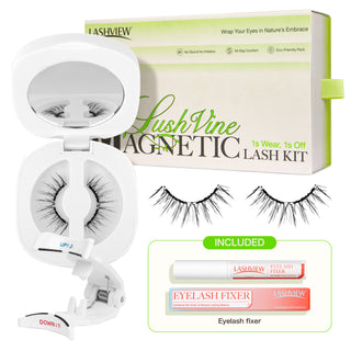 Lashview Natural Lightweight Soft Magnetic Eyelashes