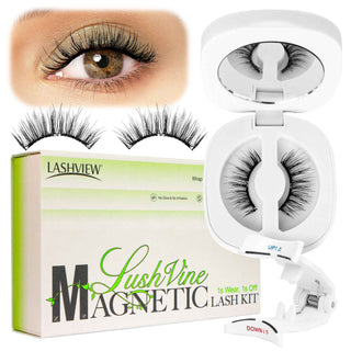 Lashview Soft Magnetic Lashes with Applicator - Lashview Lashes