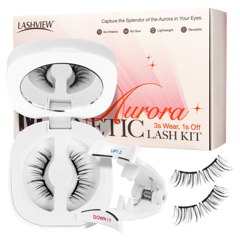 Lashview No Glue Needed Soft Magnetic Lash Kit - Lashview Lashes