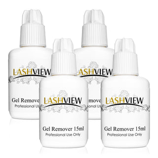 Lashview 15ml Gel remover for Eyelash Extensions 4/8bottles available