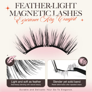 Lashview Aurora Soft Magnetic Lashes No Glue Needed Reusable over 30+ times