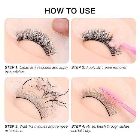 LASHVIEW 10pcs/lot 5g Eyelash Extension Remover (Lily) - Lashview Lashes