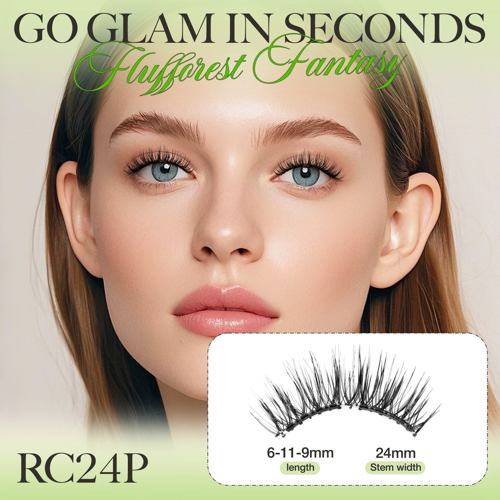 LASHVIEW Soft Magnetic Eyelashes with Applicator - Lashview Lashes