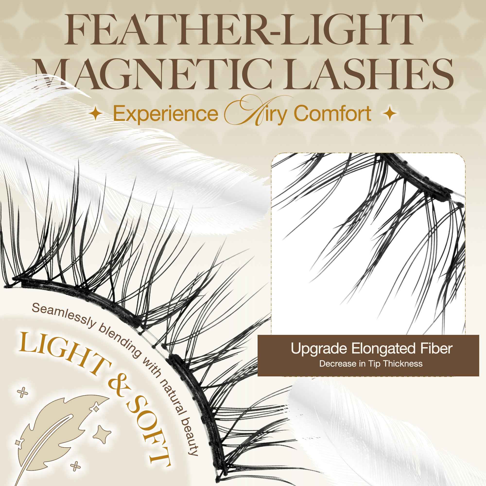 Lashview Glue-free Soft Magnetic Lashes with Applicator