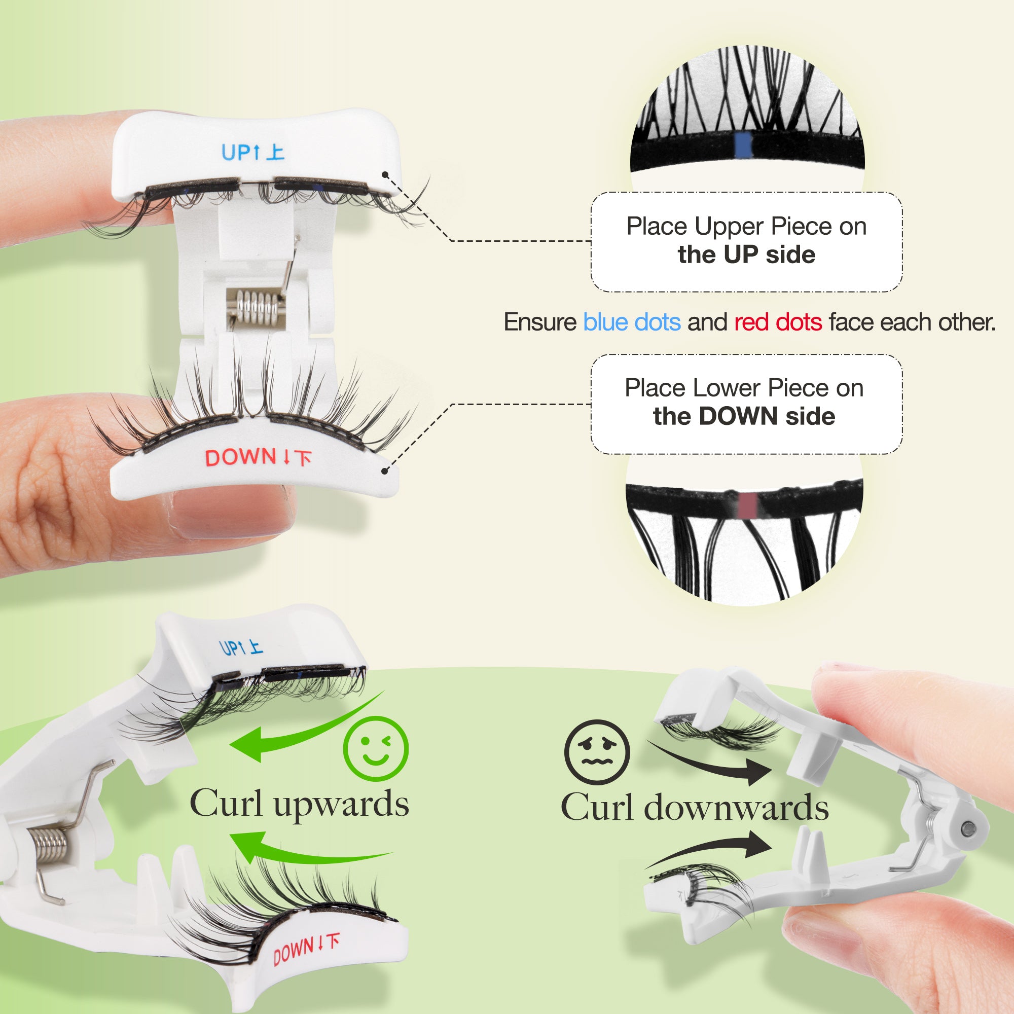LASHVIEW Soft Magnetic Eyelashes with Applicator - Lashview Lashes
