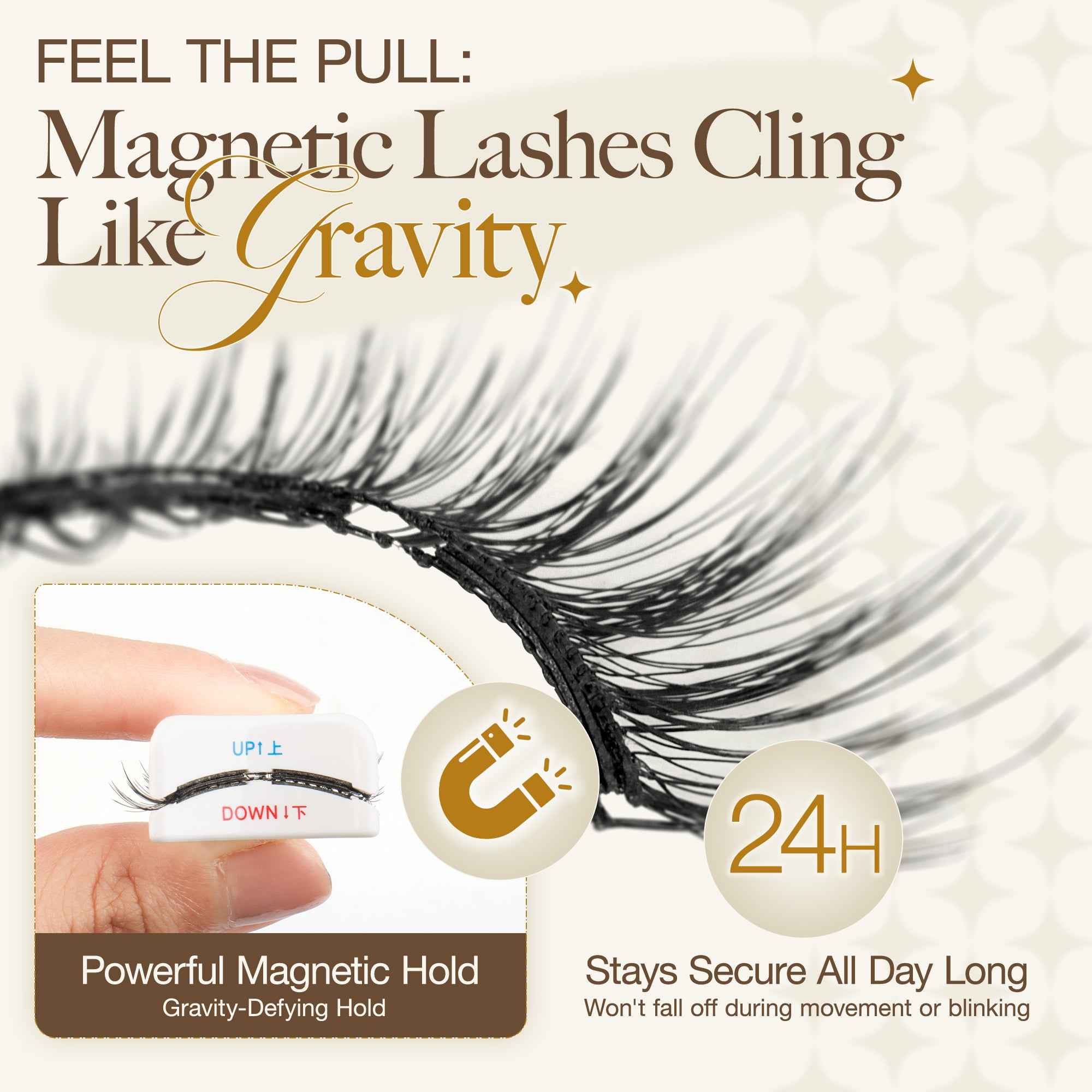 Lashview Natural Soft Magnetic Eyelashes for Beginners