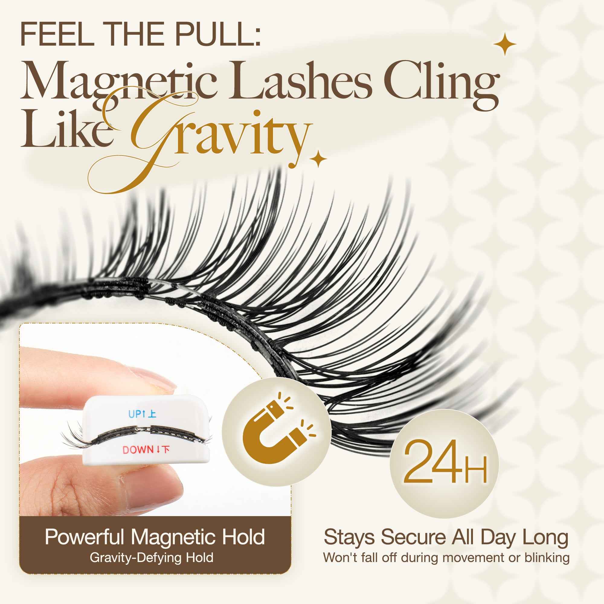 Lashview Natural Soft Magnetic Eyelashes Easy to Apply