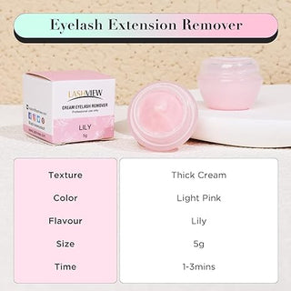 LASHVIEW 10pcs/lot 5g Eyelash Extension Remover (Lily)