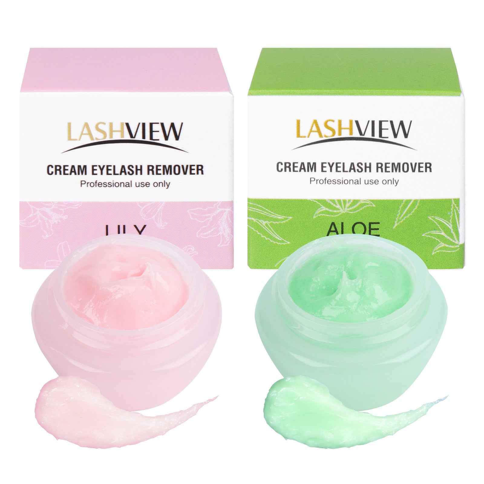 LASHVIEW 10pcs/lot Cream Removers for Eyelash Extensions 5g - Lashview Lashes