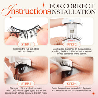 Lashview Aurora Soft Magnetic Lashes No Glue Needed Reusable over 30+ times