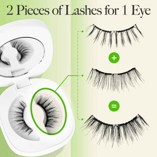Lashview Soft Magnetic Lashes with Applicator - Lashview Lashes