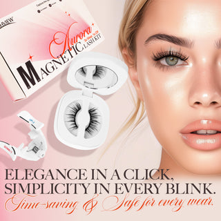 Lashview Aurora Soft Magnetic Lashes No Glue Needed Reusable over 30+ times