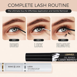 LASHVIEW 2 in 1 Bond & Seal with Oil Remover