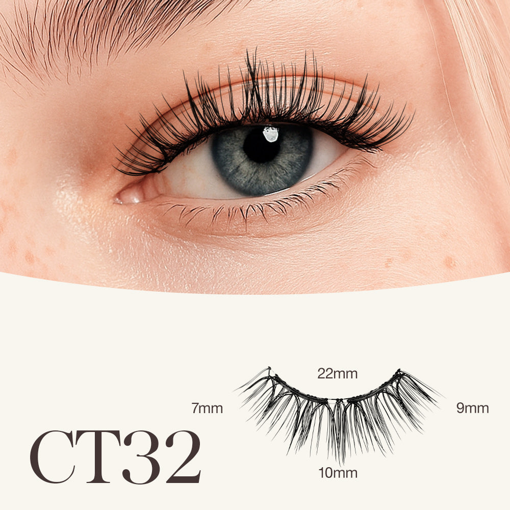 Lashview Natural Soft Magnetic Eyelashes Easy to Apply