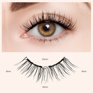 LASHVIEW Reusable Soft Magnetic Eyelashes without Eyeliner - Lashview Lashes
