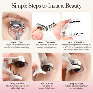 Lashview Soft Magnetic Eyelashes All-in-One Kit