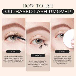 LASHVIEW Lash Remover for DIY Cluster Lashes Non - irritation Fast removal 5ml - Lashview Lashes