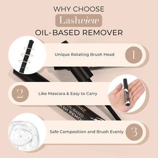 LASHVIEW Lash Remover for DIY Cluster Lashes Non - irritation Fast removal 5ml - Lashview Lashes